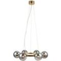 Circle Deckenpendel 6 Globe Light Gold, Smoke - Markslojd