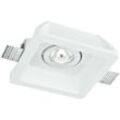 Fan Europe MORGANA Eingebautes verstellbares Downlight Weiß 15,5x15,5x6cm