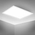 Led Deckenlampe Panel 12W Deckenleuchte Wohnzimmer Flur Licht indirekt 29cm weiß - 20
