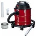 Arebos - Aschesauger Premium 20 l 1200 w Kaminsauger Staubsauger inkl. hepa Filter - Schwarz/Rot