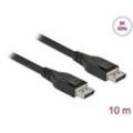 DeLOCK DisplayPort 1.4 Kabel 8K 60 Hz 10,0 m schwarz