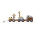 Bloomingville Spielzeug Zug Coty aus Holz, 30 x 6,5 x 10 cm, mehrfarbig