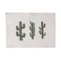byRoom Tischset Cactus, 45 x 35cm, weiss