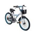 Actionbikes Kinderfahrrad Donaldo 20 Zoll, V-Brake-Bremsen, höhenverstellbar, Seitenständer, Korb