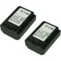 2x Trade-shop Li-Ion Akku 1600mAh Ersatz Batterie für Sony Alpha 9 (ILCE-9) / A9 / A9S / 9S / A9R / 9R ersetzt Sony np fz 100
