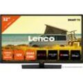 Lenco Lenco LED-3263BK LED-Fernseher (81,3 cm/32 Zoll, HD, Smart-TV), schwarz
