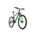 KS Cycling Mountainbike Hardtail 26'' Xtinct schwarz-grün RH 46 cm