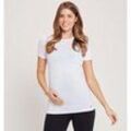 MP Women's Maternity Seamless Short Sleeve T-Shirt — Weiß - M
