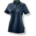 Festool-Fanartikel Poloshirt Dunkelblau Damen - Größe XL