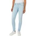 Pepe Jeans Skinny-fit-Jeans SOHO im 5-Pocket-Stil mit 1-Knopf Bund und Stretch-Anteil, blau
