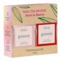 Manucurist - Nail Color Duo Back To Basics - Nagellack-set - green Nail Colorduo Must Haves