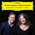 Beethoven, Schumann, Franck - Renaud Capucon, Martha Argerich. (CD)