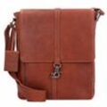 Burkely Antique Avery Messenger Leder 28 cm cognac