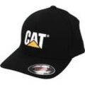 CAT Baseball Cap Flexfit schwarz