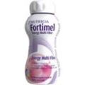 Fortimel Energy MultiFibre Erdbeergeschmack 8X4X200 ml