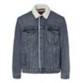 Levi's Jeansjacke Herren Baumwolle, blue stone