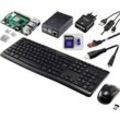 TRU COMPONENTS Pro Set Raspberry Pi® 4 B 4 GB 4 x 1.5 GHz inkl. Netzteil, inkl. Gehäuse, inkl. Kühlkörper, inkl. HDMI™-Kabel, inkl. Tastatur, inkl. Maus