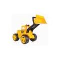 Pilsan Kinder Super Bulldozer 06205 Bagger bis 20 kg Arm und Schaufel beweglich gelb