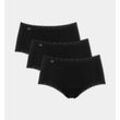 sloggi - Midi - Black 42 - sloggi / Cotton Lace - Unterwäsche für Frauen