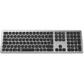 RaidSonic ICY BOX® KSK-8023BTRF Tastatur kabellos silber