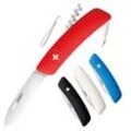 SWIZA Schweizer Messer D01 - 4 Farben Taschenmesser Klappmesser 6 Funktionen Farbe: schwarz
