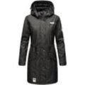 NAVAHOO Damen Outdoorjacke modischer Outdoor Regenmantel Deike