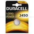 Batterien Duracell Knopfzelle DL/ECR/CR 2450 1 Stück im Blister, 3 V Lithium, Kapazität 620 mAh