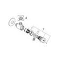 Grohe Euroeco CT Selbstschluss-Brauseventil 1/2" chrom 36267000 36267000