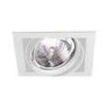 Egger Licht NV-Einbaustrahler Frame 150, 1-flammig, weiß