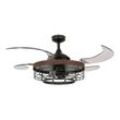 Beacon Lighting Deckenventilator Fanaway Montclair Leuchte walnuss