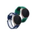 kwmobile Uhrenarmband 2x Sportarmband für Huami Amazfit GTR 47mm/2 /2e /GTR3/Pro