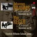 Variationen+Fuge:Händel Op.24/J.S.Bach Op.81 - Friedrich Wilhelm Schnurr. (CD)