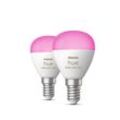 Philips Hue White&Color Ambiance E14 5,1W 2er-Set