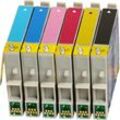 10 Ampertec Tinten ersetzt Epson T0481-486 Farben nach Wahl