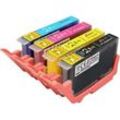 4 Ampertec Tinten ersetzt PFI-300 MBK C M Y 4-farbig