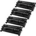 4 Ampertec Toner ersetzt HP CF289A 89A schwarz