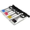 4 Ampertec Tinten ersetzt Epson C13T01C100-400 XL 4-farbig