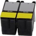 2 Ampertec Tinten ersetzt Epson C13T01940210 schwarz