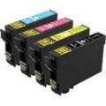 4 Ampertec Tinten ersetzt Epson C13T03A640 603XL 4-farbig