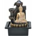 Signes Grimalt - Quellendekoration Buddha -Quelle mit goldenen Quellen 25x18x21cm 27669 - Dorado