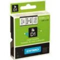 Dymo Originalband 40913 schwarz auf weiß 9mm x 7m