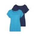VIVANCE T-Shirt mehrfarbig Gr. 32/34 für Damen