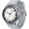 Samsung Galaxy Watch 6 Classic 47mm Smartwatch (3'73 cm/1'5 Zoll, Wear OS by Samsung), silberfarben