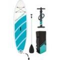 Inflatable SUP-Board INTEX "AQUA QUEST 320" Wassersportboards Gr. 320 x 81 x 15 320 cm, weiß Stand Up Paddle