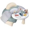 Smoby Spieltisch Little Smoby, Cosy Babysitz mit Activity-Tisch, blau|weiß