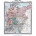 Historische Karte: Deutsches Reich - Deutschland, um 1903 (plano), Karte (im Sinne von Landkarte)