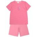 SCHIESSER - Schlafanzug CLASSICS – PFERD 2-teilig kurz in pink/rosa, Gr.92