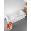 Kaldewei Badewanne Puro Duo 664 266400010001 180x80cm, weiß, Überlauf seitlich