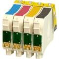 10 Ampertec Tinten ersetzt Epson T0711-0714 4-farbig