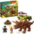 LEGO® Konstruktionsspielsteine Triceratops-Forschung (76959), LEGO® Jurassic Park, (281 St), Made in Europe, bunt